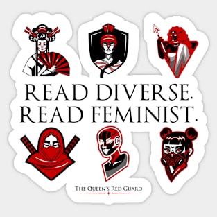 Read Diverse Read Feminist Sticker